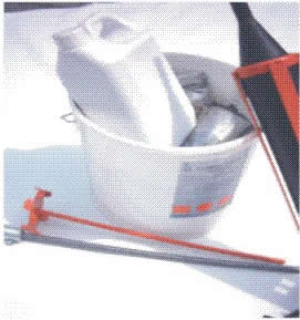 Cem-Spand with injection gun